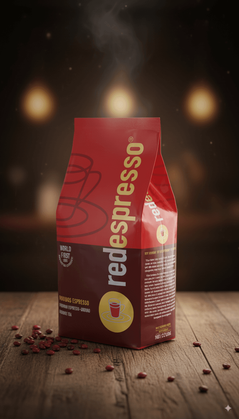 Red espresso 1kg bag — rooibos ground for espresso
